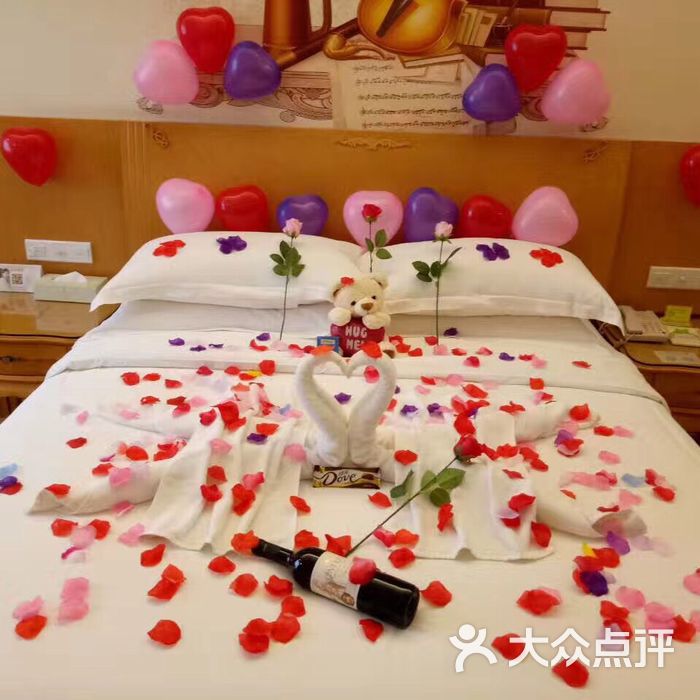 维也纳国际酒店我订的七夕情人房图片-北京高档型-大众点评网