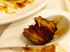 九转肥肠(看断口的颜色，没有入够味)-九花山烤鸭店