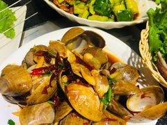 辣炒蚬子-老万烧烤(典逸心洲店)