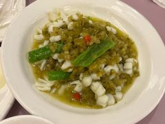 雪菜炒鲜鱿-顺风海鲜港(长寿路店)