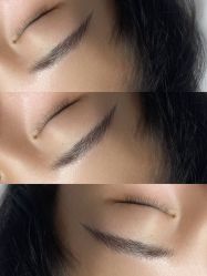 点击看大图 -杨益美学·野生眉半永久纹眉发际线