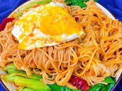 火锅面-老红桥炸灌肠牛肚锅烧烤(定福庄店)