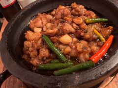 酱爆石锅蛙-绿茶餐厅(广州天河城店)