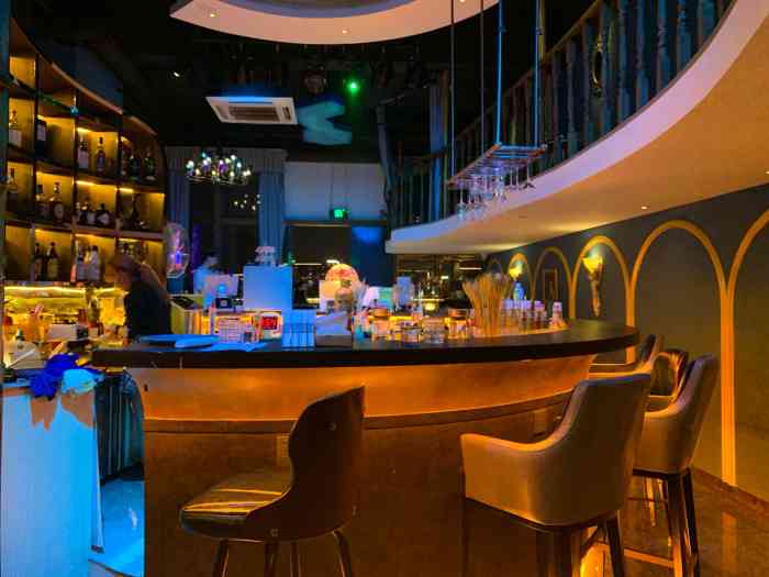 时光走廊·酒吧-"据说能调出赤橙黄绿青蓝紫的地球仪[得意].