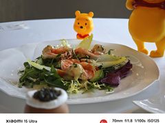 温大虾沙拉，牛油果，番茄-Jean Georges