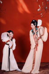 -后宫·古装汉服京剧儿童亲子全家福摄影