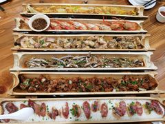 -胡须哥网红竹筒菜