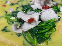 芥菜豆腐财鱼片-刘胖子家常菜·蹄花焖藕(中央花园店)
