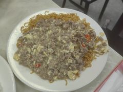 滑蛋牛肉出前一丁-好好滋味茶餐厅