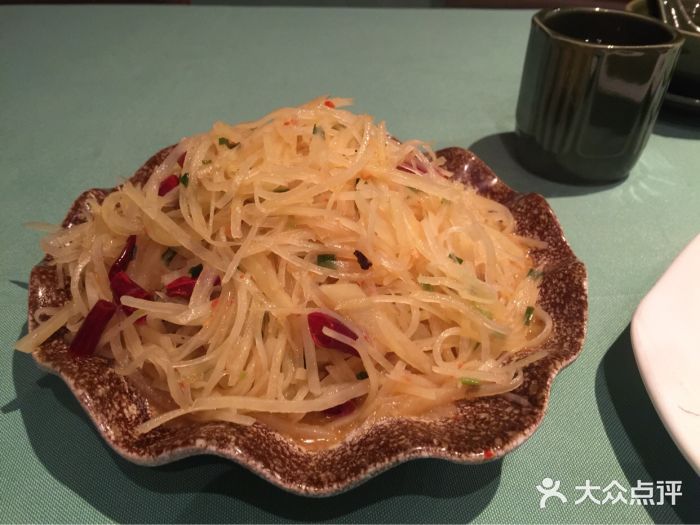 果园酸辣土豆丝图片