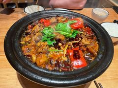 野菌干锅鸡-陶德砂锅(蜀汉路店)