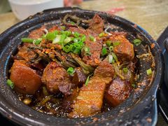 干豇豆红烧肉-十吉老砂锅(天生丽街生活馆店)