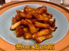 葱烧自发蹄筋-梅飞酒家(名辉豪庭店)