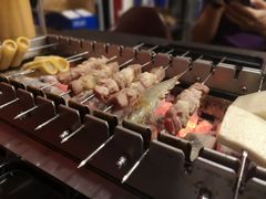 -長壹旋转烤吧 农家鸡火锅