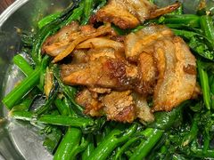 叉烧炒芥兰-农汤老店(顺联公园里店)