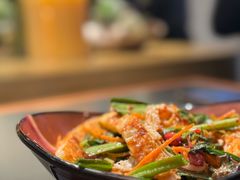 紫苏菜凉拌荷包蛋-Ameigo梅果·云贵川bistro(长宁来福士店)