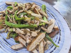 尖椒笋干倒笃菜-阿巧茶庄