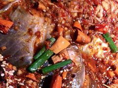 香辣味烤鱼-探鱼·鲜青椒爽麻烤鱼(北京路天河城店)