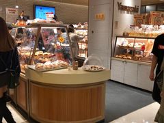 面包甜点陈列柜-山崎面包(静安久光店)