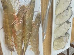 鲜虾-濠轩阁特色生蚝火锅(水湾路店)
