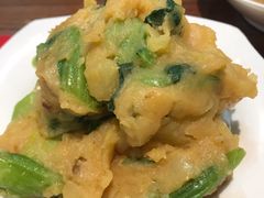 小白菜土豆泥-韩师傅老大同刀削面(北苑路店)