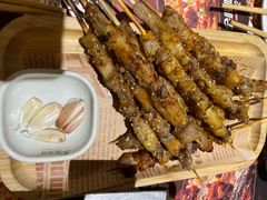 烤羔羊肉串-木屋烧烤(西南角店)
