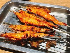 烤大虾-直隶安家牛肉罩饼(建华店)