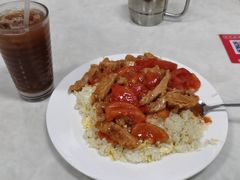 番茄猪扒饭-好好滋味茶餐厅