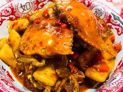 梭子蟹炒年糕-辣小鲜·南昌大排档(船山路店)