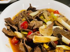 爆炒羊肝-祖传曾羊肉饭店