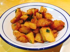 椒盐土豆-何记面馆(龙泉山店)