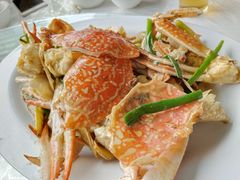 姜葱炒花蟹-湿地轩