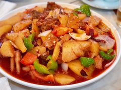 新疆大盘鸡-清真·丝路香妃新疆餐厅