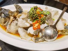 青花椒蒸龙胆鱼-闽和南(深圳万象城店)