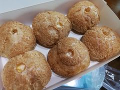 香草冰淇淋泡芙-麦斯晨菲老香港蛋糕(东街店)