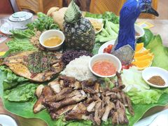 -沐毫傣泐云南菜孔雀宴•手抓饭傣味烧烤(曼听公园店)