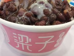 巧克力红豆炼乳-梁子刨冰王&梁小糖(王顶堤店)