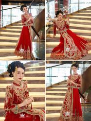 点击看大图 -艾拉·女王婚纱礼服馆