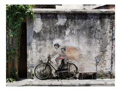 -槟城街头艺术街区