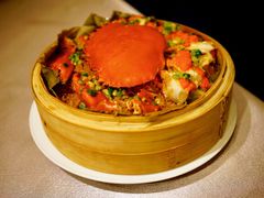 荷叶糯米蒸和乐蟹-广州文华东方酒店·江-由辉师傅主理