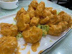 芥茉虾球-同发号饭庄(复兴路店)