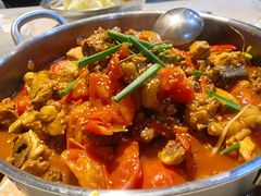 -贵州辣子鸡番茄鸡