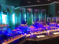 -海棠湾洲际-涛·海底餐厅·美人鱼·自助餐·海底隧道