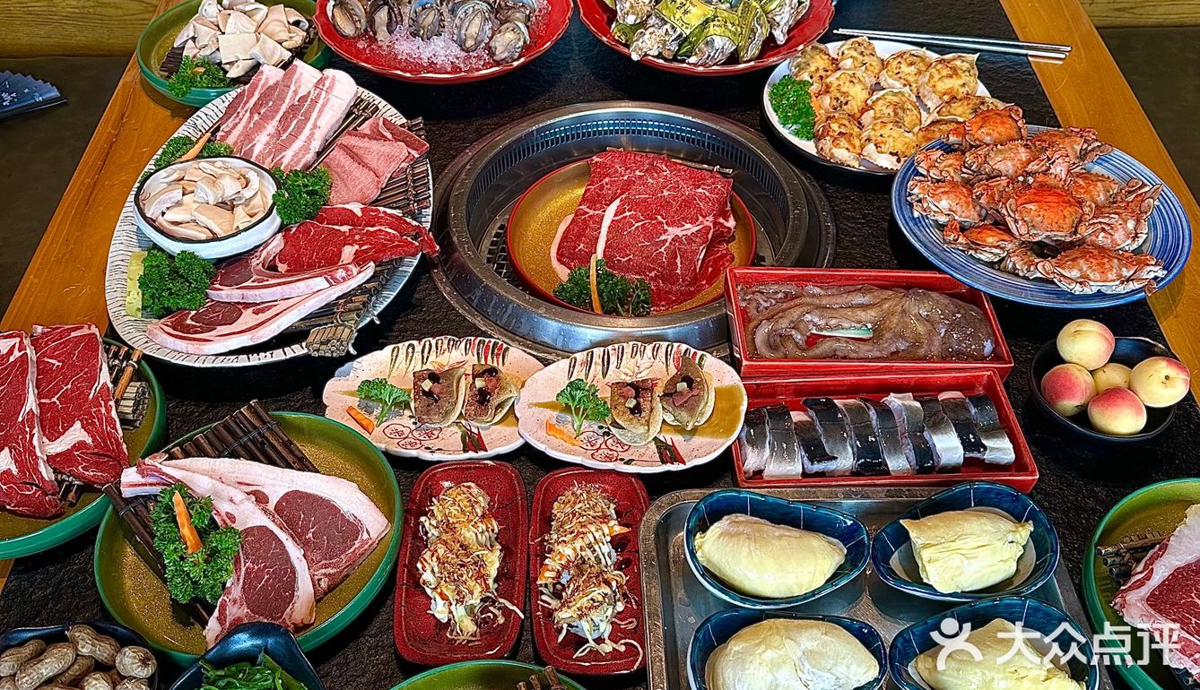 来吃烤肉自助吧‼️好吃到扶墙出的那一种……