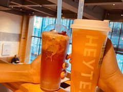 雪山莓莓桂花冻-喜茶(北京华贸购物中心店)