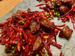 歌乐山辣子雪花牛肉-莲·中餐厅(成都首座万豪酒店)
