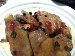 俺家的冬瓜(里面有两片小锅土豆，你们找得出来吗)-绿茶餐厅(华联万柳店)