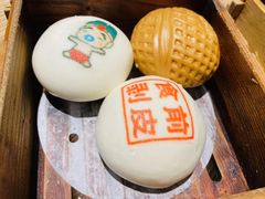 卡通形象流沙包-禄运茶居·手工点心(猎德店)