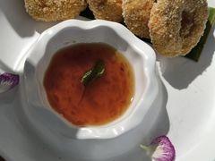 炸虾饼配泰国梅子酱-帕蓝·暹罗料理(曲阳店)