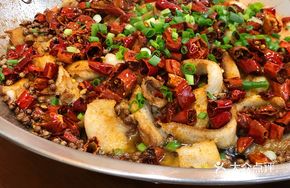 Boiling Salted Spicy Water-Boiled Black Fish